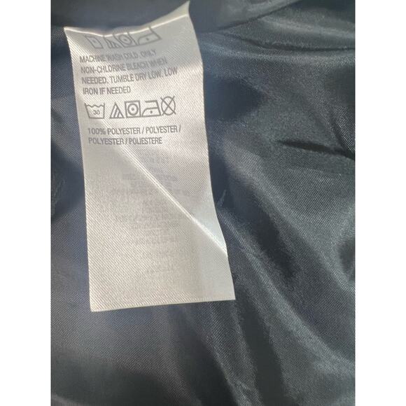 QVC Susan Graver Regular Textured Woven Swing Jacket NWOT BLACK SIZE L - Picture 6 of 8